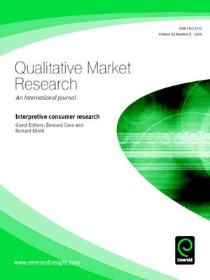 cover image of Qualitative Market Research: An International Journal, Volume 11, Issue 2